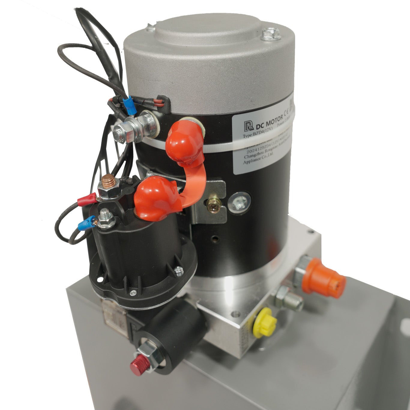 12 VOLT HYDRAULIC POWER UNIT 1.1KW MOTOR, 1.6CC PUMP WITH 5LT TANK