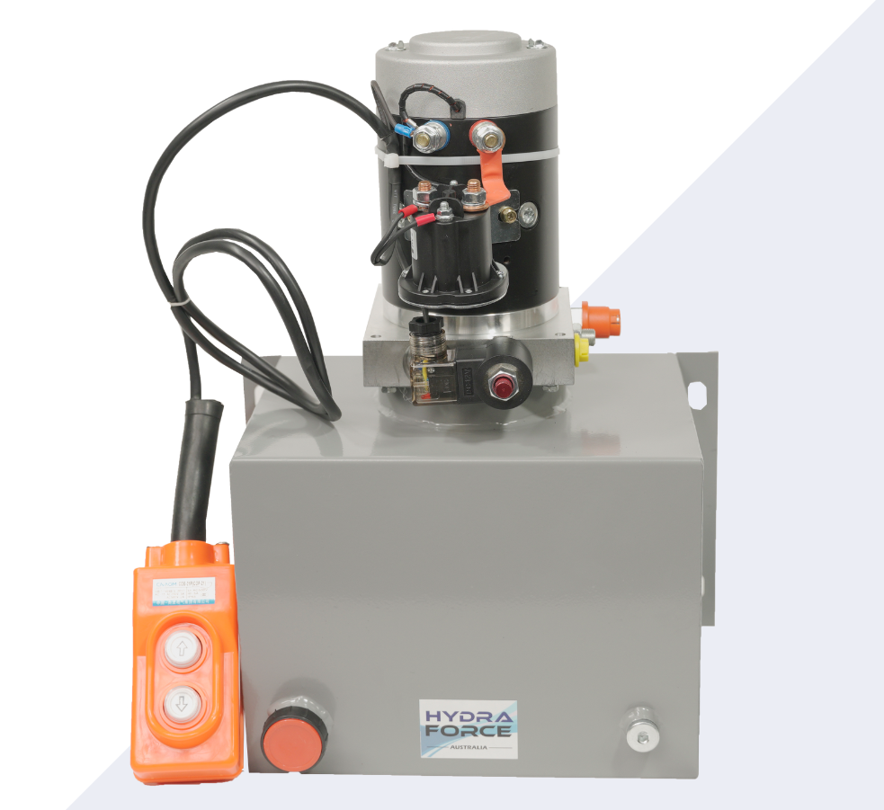 1780 MM Tipper Trailer Kit - 6 Stage Cylinder with Power Unit