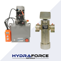 630 MM Tipper Trailer Kit - 3 Stage Cylinder with Power Unit