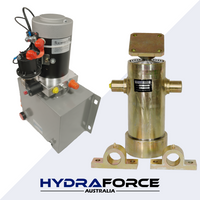 1040 MM Tipper Trailer Kit - 5 Stage Cylinder with Power Unit