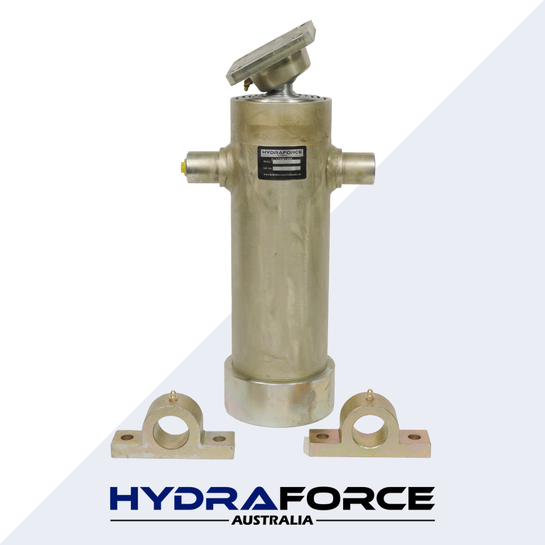 4 Stage Hydraulic Cylinder 840mm Stroke / 4600KG Rated