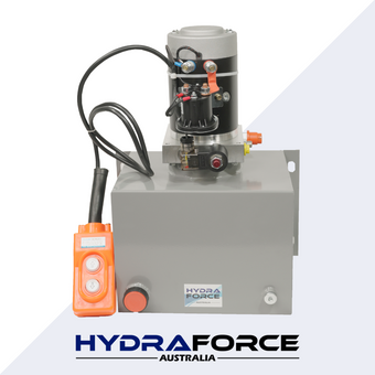 compare product 12 VOLT HYDRAULIC POWER UNIT 1.5KW MOTOR, 2.5CC PUMP WITH 12LT TANK